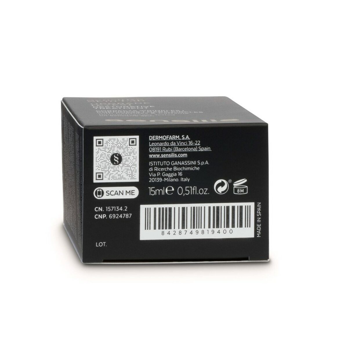 Silmapiirkonna kreem Sensilis Upgrade 15 ml Pinguldav